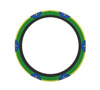 Coprivolante con stampa bandiera dell'Etiopia, accessorio per auto, traspirante, isolante, protezione per auto, SUV, camion
