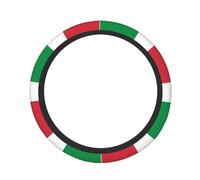 Coprivolante con stampa bandiera italiana, 38,1 cm, elastico e comodo da impugnare