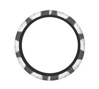 Coprivolante con stampa di albero di pino lunare, 38,1 cm, elastico, con impugnatura comoda