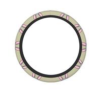 Coprivolante con stampa di coniglietto carino, 38,1 cm, elastico, con comoda impugnatura