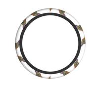 Coprivolante con stampa di coniglio, 38,1 cm, universale, antiscivolo, assorbe il sudore,