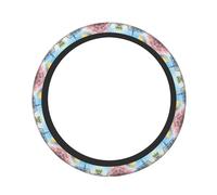 Coprivolante con stampa di unicorni e fiabe, 38,1 cm, elastico, con impugnatura comoda