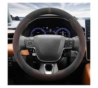 Coprivolante Coperchio Copertura Volante Dell'automobile Per Toyota Camry Per Corolla Per RAV4 Per Highlander GR86 Per Signia 2023 2024 2025 Volante Protettore(Black and Brown)