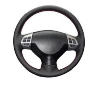 Coprivolante Coperchio Coprivolante Per Auto Per Mitsubishi Per Lancer X 10 Per Outlander ASX Per Pajero 2006-2010 2011 2012 2013 2014 2015 2016 Volante Protettore(Red Thread)