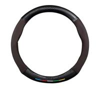 Coprivolante Coperchio Coprivolante Per Auto Per Skoda Per Superb Per A7 Per Octavia Per A8 Per Kodiaq Per Karoq Per Rapid Per Fabia Per Slavia Per Kushaq Volante Protettore(Round Brown)