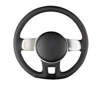 Coprivolante Coperchio Coprivolante Per Auto Per VW Per Beetle 2012 2013 2014 2015 2016 Up 2013 2014 2015 2016 Volante Protettore(White Thread)