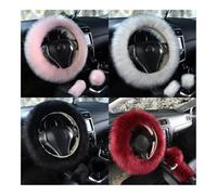 coprivolante Copertura Per Q8F0 Coprivolante in Peluche per Auto Cambio Freno a Mano Universale Interno Copertura Morbida Super Protettore Decorazione Calda