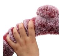 Coprivolante Coprivolante Auto Peluche Lungo Universale 37-38 Cm/15 Pollici Carino Caldo Invernale Coprivolante Auto. Copri Volante Auto(Gr)