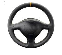 Coprivolante Coprivolante In Pelle Microfibra Per Seat Per Leon Per MK1 Per VW Per Golf 4 IV Per Passat Protezione Copertura(Arancia)