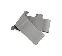Coprivolante Coprivolante per auto con trecce, accessori in microfibra traforata per Toyota per Avensis 2003-2007(Grey)