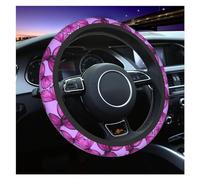 Coprivolante Coprivolante Per Auto Farfalla Viola Universale Adatto Per Camion Suv Berline Auto Per Donne Carine Girly Nero E Viola Volante Dell'auto(G)