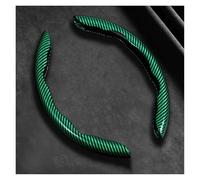 Coprivolante Coprivolante Per Auto In Fibra Di Carbonio Coprivolante Universale Antiscivolo 2 Pezzi Accessori Antiscivolo Coprivolante Auto(Verde)