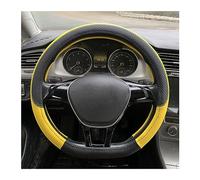 Coprivolante Custodia Per Golf 7 8 Coprivolante Per Auto Antiscivolo In Pelle In Microfibra Accessori Per Interni Automobilistici(Giallo)