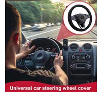 Coprivolante da donna, Coprivolante da uomo | Protezione per copriruota automatica Protezione per volante automatica - Avvolgimenti per volante traspiranti e assorbenti del sudore in rete decorativa p