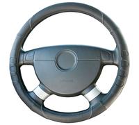COPRIVOLANTE DARKNESS PER SAAB 9-5 SW NERO POLIESTERE CM 37-39 CUCITURE A VI agu
