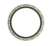 Coprivolante "È vestita di forza e dignità" per donne e uomini, accessori per interni auto durevoli, materiale antiscivolo, misura universale per auto, SUV, camion