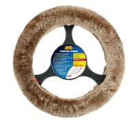 Comfort Wheel, coprivolante elasticizzato in vera pelliccia Naturale Ø 36-42 cm