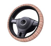 Coprivolante elasticizzato universale a righe arancioni per auto, 38 cm, antiscivolo, traspirante, per SUV e camion