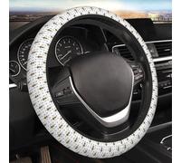 Coprivolante elastico a forma di piccola vespa, accessorio per auto, antiscivolo, traspirante e assorbente, adatto per volanti da 15 pollici, sia per uomini che per donne.