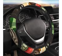 Coprivolante elastico a tema trattore Coprivolante morbido per auto Protezione volante antiscivolo Accessori universali per interni auto per donne e uomini