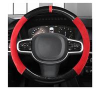 Coprivolante Elastico Coprivolante Per Auto In Pelle In Fibra Di Carbonio 38CM Per Volvo XC90 XC60 XC40 V90 V60 V50 V40 S60 S90 Accessori Auto(C)