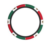 Coprivolante elastico stampato bandiera del Messico, copertura protettiva antiscivolo durevole per la maggior parte delle auto