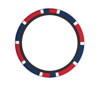 Coprivolante elastico stampato della Repubblica Dominicana durevole, morbido e spesso, adatto per auto, SUV e camion, ecc.