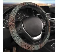 Coprivolante elastico universale per auto con calendario Maya End of the World, 38,1 cm, protezione per volante da uomo e donna, accessorio per interni auto