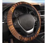 Coprivolante elastico universale per auto Museo del Louvre di Parigi 38,1 cm, protezione per volante da uomo e donna, accessorio per interni auto novità