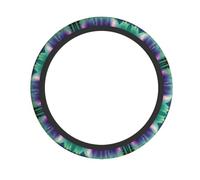 Coprivolante elastico YYHWHJDE Northern Lights Painting Pattern si adatta alla maggior parte dei veicoli, tra cui berline, SUV, ATV e camion