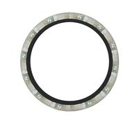 Coprivolante elegante per donna con motivo Dandelion The Lord's Prayer, accessori universali per auto da 15 pollici, coprivolante in poliestere antiscivolo e resistente