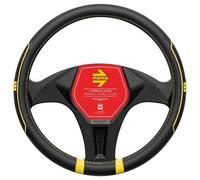 Coprivolante Fast pvc nero/cuciture gialle 38-39 cmMomoSWC0FASBY