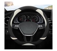 Coprivolante In Antiscivolo Coprivolante Per Auto A Forma D Per VW Per Golf 7 Per Polo 2014-2022 Per Scirocco Per Jetta 6 2017-2022 Per Santana 2016-2022(BLACK WHITE)