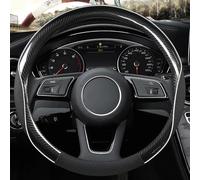 Coprivolante In Fibra Antiscivolo Per Auto A Forma Di O Morbido E Traspirante Per A1 A2 A3 A4 A5 A6 A7 A8l Q2 Q3 Q5 Q7 S1 S2 S3(Nero)