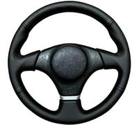 Coprivolante in Pelle Cucito a Mano per Auto Fai da Te,per Toyota RAV4 1998-2003 per Celica 1998-2005 per Corolla (US) 2003,coprivolante Cucito a Mano Protezione Volante