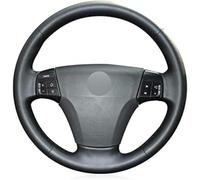 Coprivolante in Pelle Cucito a Mano per Auto Fai da Te,per Volvo S40 2004-2012 V50 2005-2011 C30 2010-2013,coprivolante Cucito a Mano Protezione Volante