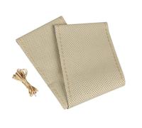 Premium Perforated, coprivolante in pelle - L - Ø 37/39 cm - Beige
