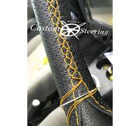 Coprivolante In Pelle Grana E Perforata Verde Scuro Per MERCEDES VITO W447 14-18