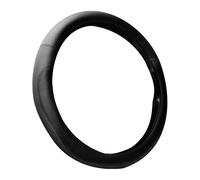 Coprivolante in pelle microfibra, antiscivolo, impugnatura con controllo stabile, interno del veicolo con materiale, accessorio per auto, berline, piccole auto, SUV, comfort di guida