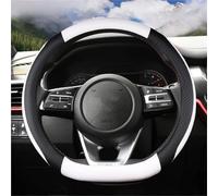 Coprivolante in pelle microfibra Coprivolante per auto in pelle PU a di D per Kia K5 2021 Ceed GT Stonic procedere per Sportage 2021 2020 2019 2018 2017 GT Sport(WHITE)