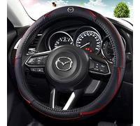 Coprivolante in Pelle per Mazda CX-3, CX-30, CX-5, CX-50 - Copertura Antiscivolo per Volante Auto, Accessori Interni