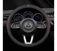 Coprivolante in Pelle per Mazda CX-3, CX-30, CX-5, CX-50 - Copertura Antiscivolo per Volante Auto, Accessori Interni