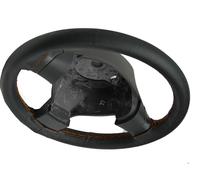 Coprivolante In Pelle Perforata Arancione Per Toyota Land Cruiser 80