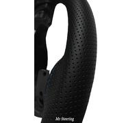 Coprivolante In Pelle Perforata Blu Cielo Per Land Rover Serie 1