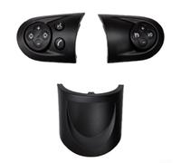 Coprivolante in plastica ABS per Mini Cooper | Misura precisa per mini per r55-R61, integrazione senza soluzione di continuità, protegge gli interruttori di controllo da