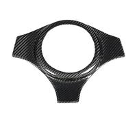 Coprivolante in vera fibra di carbonio, finitura lucida di ricambio per volante, cornice decorativa per Lancer Evolution EVO 7 8 9 2001 2007, materiale in fibra di carbonio secca