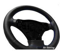 Coprivolante In Vera Pelle Italiana Blu Per Dodge Ram II 3500 94-01