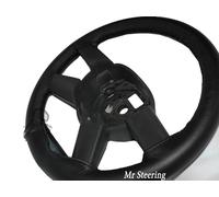 Coprivolante In Vera Pelle Italiana Nera Per Ford Mondeo MK3 2000-2007