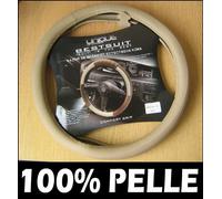 Coprivolante in Vera Pelle Nero, Beige o Grigio per Smart Fortwo Roadster