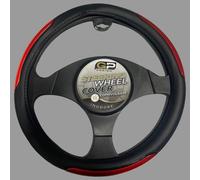 Coprivolante Mod.Free in Ecopelle Nero/Rosso Atossico Anallergico Inodore 37/39